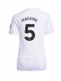 Manchester United Harry Maguire #5 Replika Borta Kläder Dam 2025-26 Kortärmad